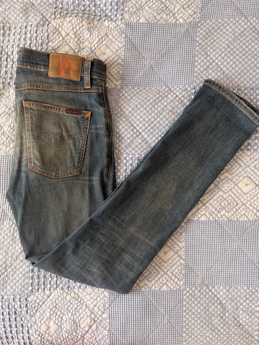 Nudie Jeans Lean Dean Blue Denim